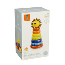 Load image into Gallery viewer, Orange Tree Toys Lion Stacking Ring