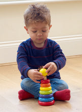 Load image into Gallery viewer, Orange Tree Toys Lion Stacking Ring