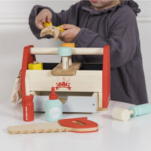 Load image into Gallery viewer, Le Toy Van Tool Box & Wooden Tools