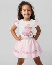 Load image into Gallery viewer, Caramelo Kids Holiday Essentials Skirt Set Pink

