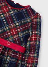 Load image into Gallery viewer, Mayoral Red Tartan Dress
