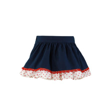 Load image into Gallery viewer, Miranda Blue &amp; White Skirt Set

