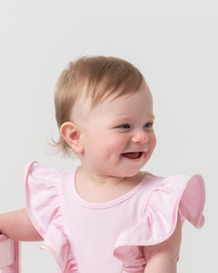 Caramelo Kids Baby's Elevated Essentials Ruffle Dress