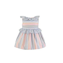 Load image into Gallery viewer, Miranda Toddler Girls Stripe Dress
