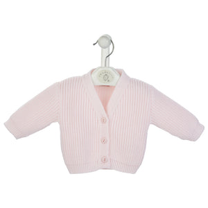 Dandelion Knitted Baby Cardigan Pink