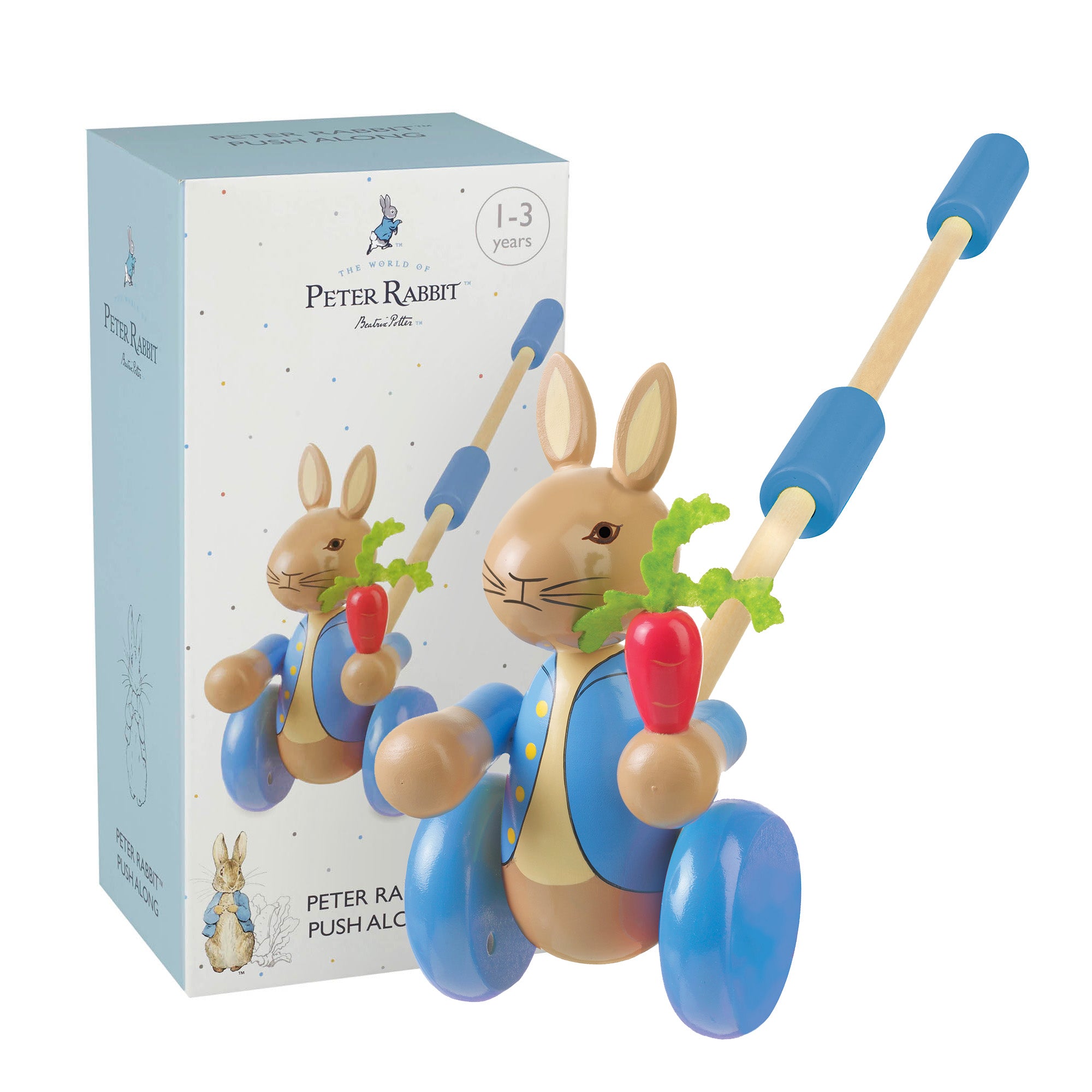 Orange Tree Toys Boxed Peter Rabbit Push Along