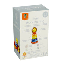 Load image into Gallery viewer, Orange Tree Toys Lion Stacking Ring
