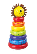 Load image into Gallery viewer, Orange Tree Toys Lion Stacking Ring
