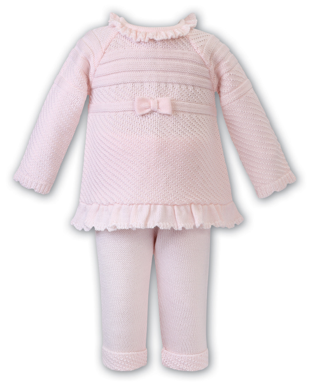 Sarah Louise Cotton Knitted Trouser Set