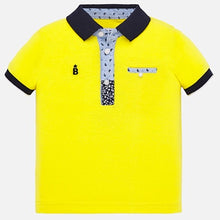 Load image into Gallery viewer, Mayoral Short Sleeve Applique Polo Shirt
