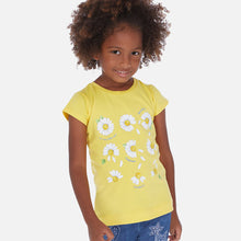 Load image into Gallery viewer, Mayoral Short Sleeve Daisy T-Shirt
