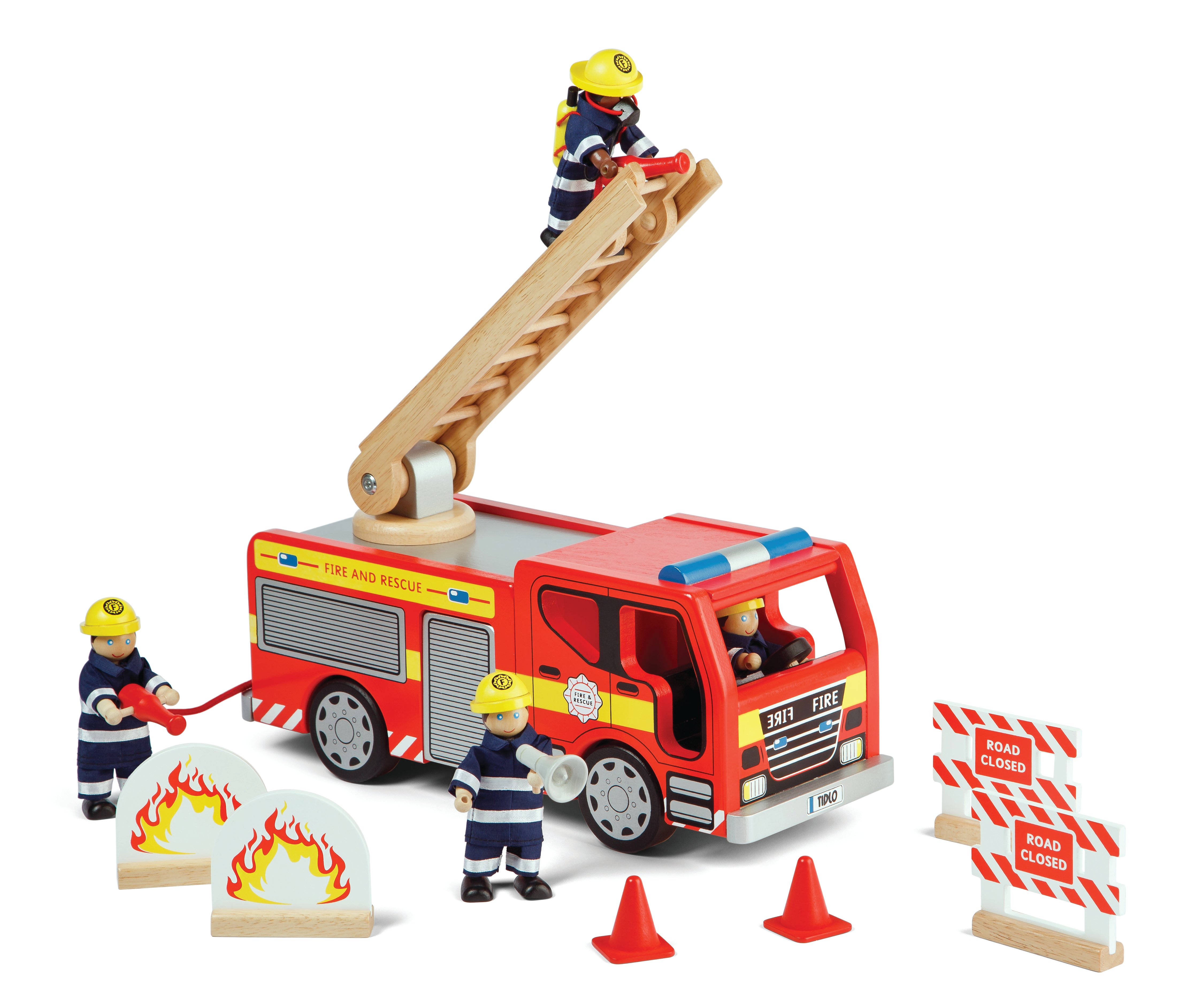 tidlo wooden fire engine