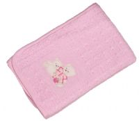 Dandelion 'Three Bears'  Baby Blanket Pink