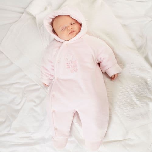 Pink pramsuit best sale