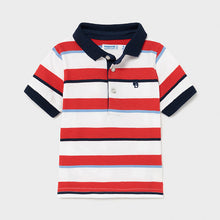 Load image into Gallery viewer, Mayoral Block Stripes Polo Shirt for Baby Boy
