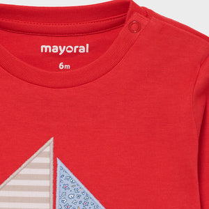 Mayoral Long Sleeve Boat T-Shirt
